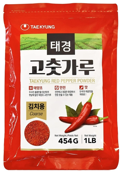 NONGSHIM Korean Chili Powder, Gochugaru Chili Flakes. Kimchi Powder (Flake, 1Lb