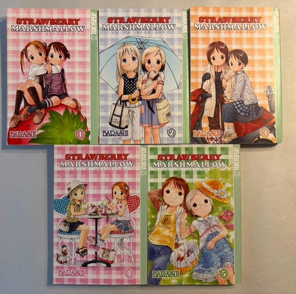 Strawberry Marshmallow Vol 1-5 Manga English 💜 