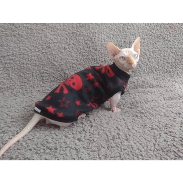 Sphynx Cat Clothes, Bambino Sphynx Sweater, Hairless
