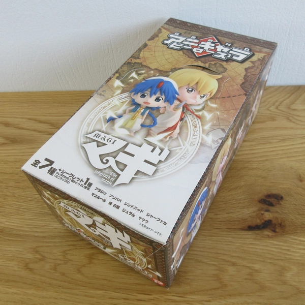 Magi The Labyrinth of Magic Anichara Heroes mini Figure Full Set of 8 authentic