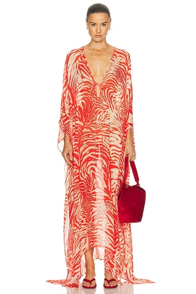 Sheer Coverups Long Kaftan