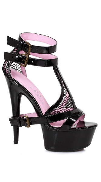 6" Strappy Mesh Sandals