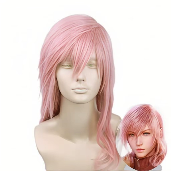 FFXIII Lightning cosplay wig