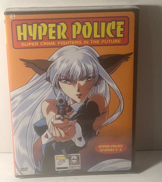Hyper Police: Episodes 5-8 Dvd 2002 New Anime