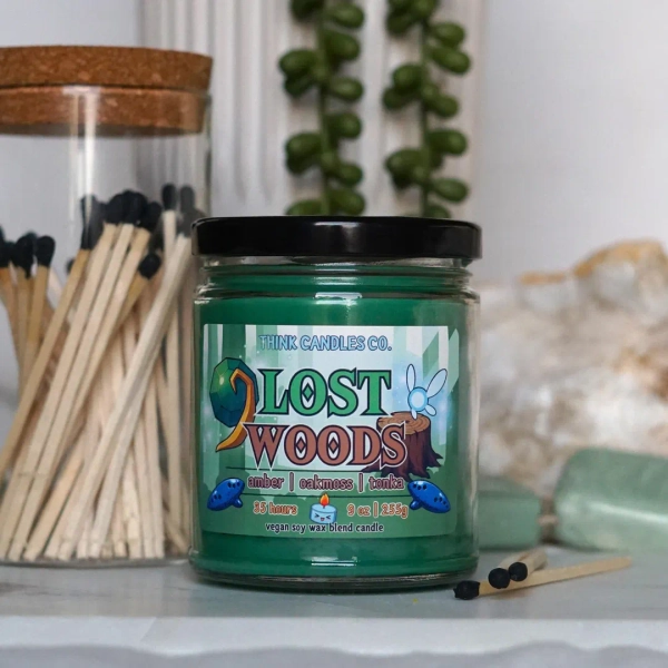 TLOZ Lost Woods Candle