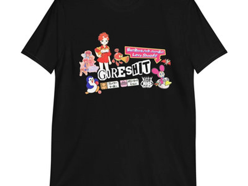 Goreshit Black T-shirt