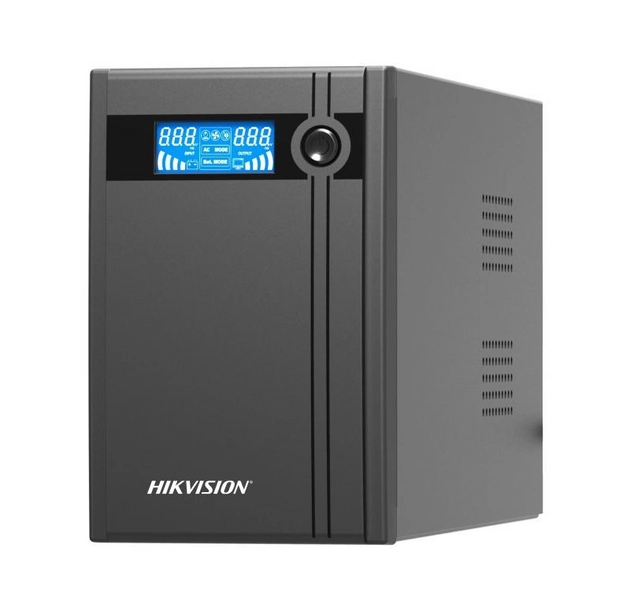 UPS Hikvision DS-UPS2000 (O-STD) – 2000 VA / 1200 W, LCD, AVR, Protección total 