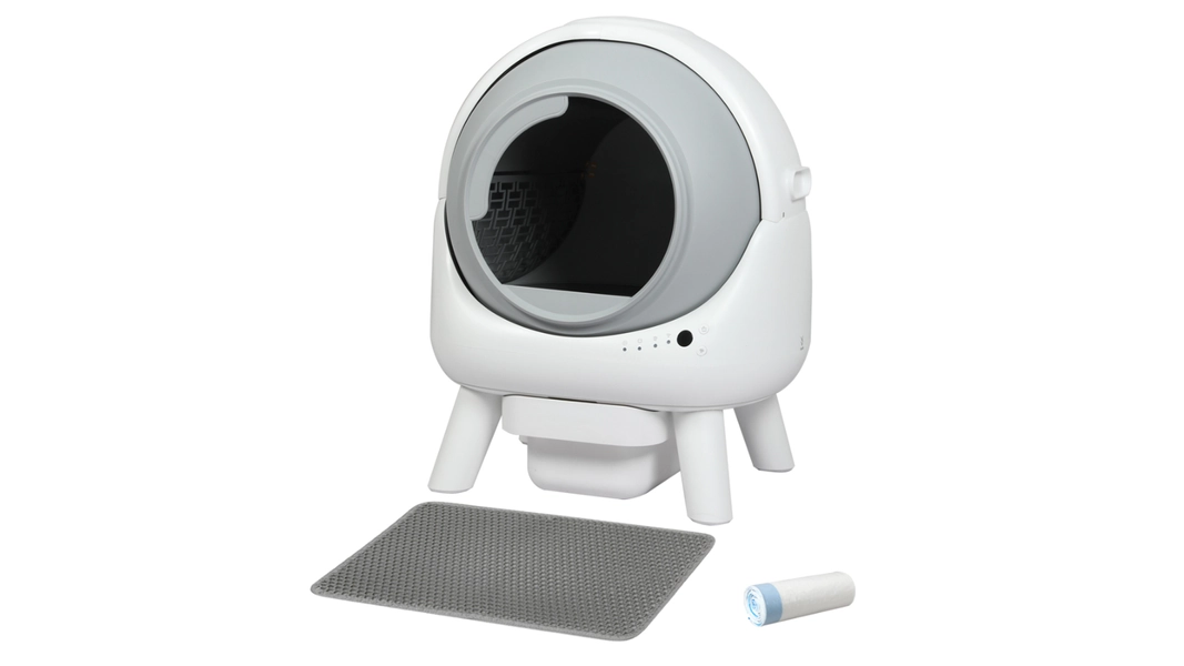 PaWz Automatic Self-Cleaning Smart Cat Litter Box - White