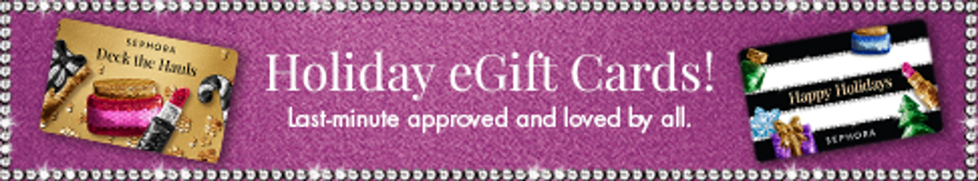 Who is the gift card for? | Sephora Canada Gift Cards by CashStar