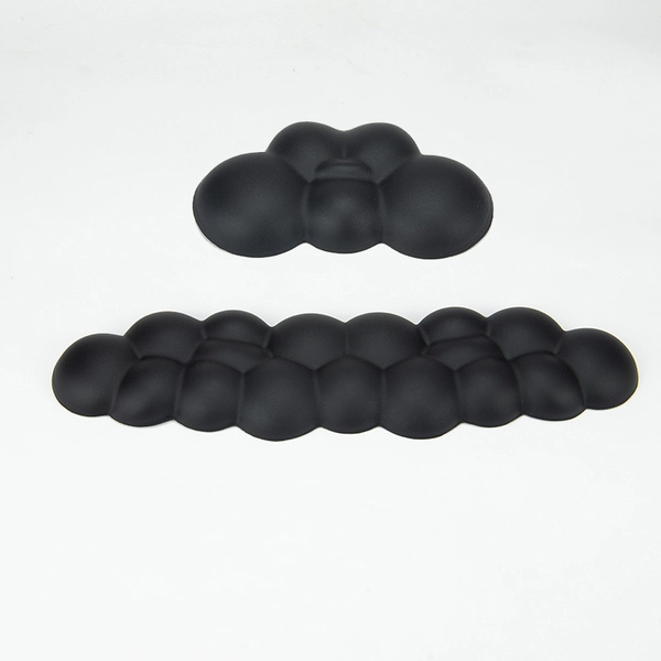 Cloud Keyboard Wrist Rest Cute Mouse Wrist Support - Black