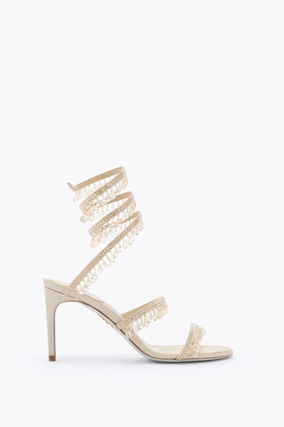 CHANDELIER CHAMPAGNE SANDAL 80