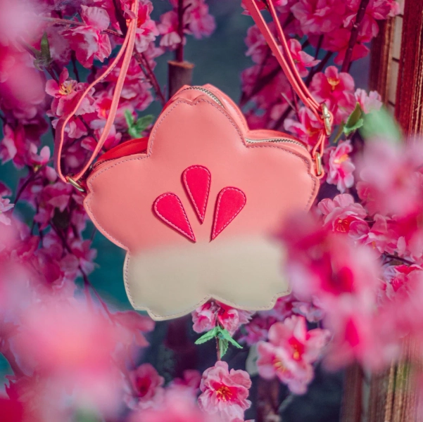 Cherry Blossom Sakura Pochette Bag | Animal Crossing New Horizons