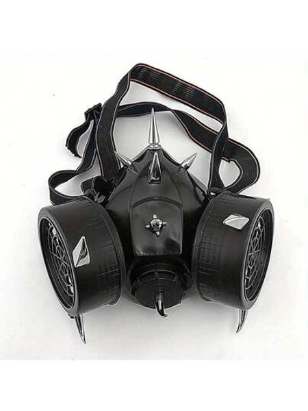 Spike Gas Mask Respirator #102 Black
