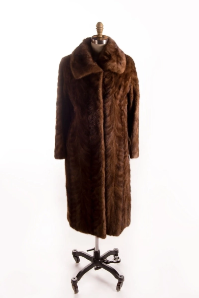 DEMI BUFF MINK PIECES COAT 10 - VINTAGE
