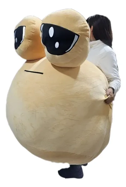 Peluche Pou Jumbo Gigante Personalizable Juego Lindo 100cm