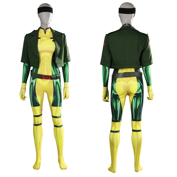X-Men 97 Rogue Suit Anna Marie Halloween Cosplay Costumes - CCosplay