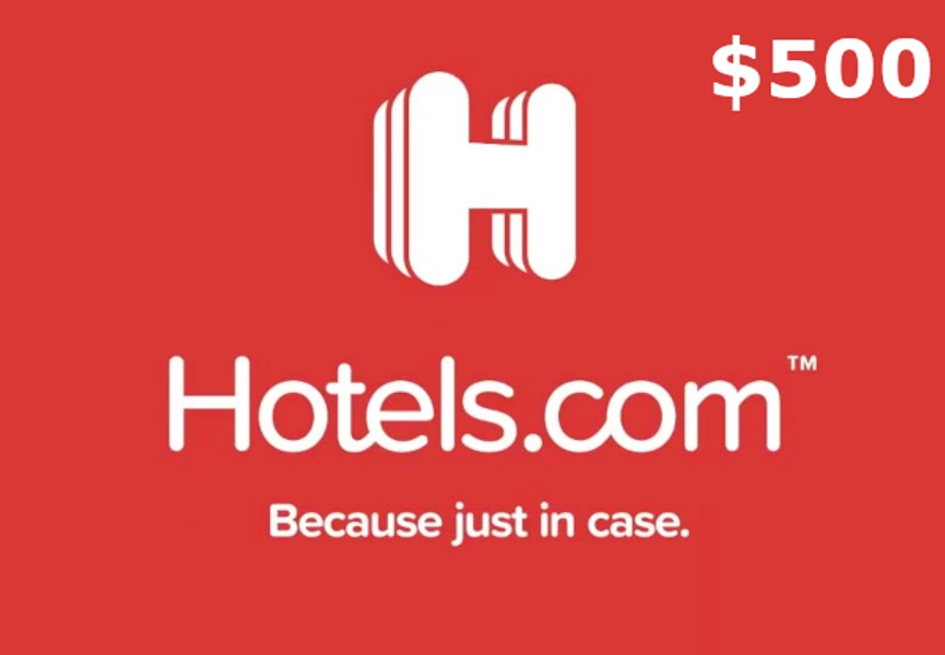 Hotels.com $500 Gift Card US