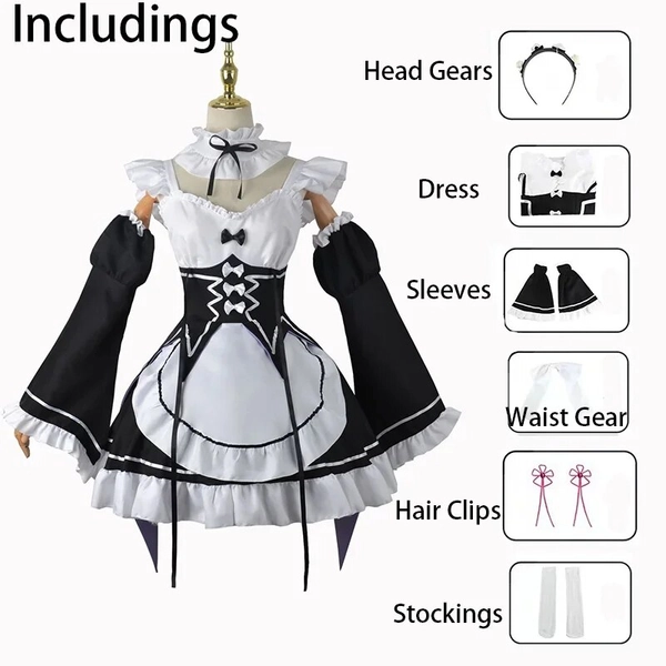 Re:Zero Rem Costume