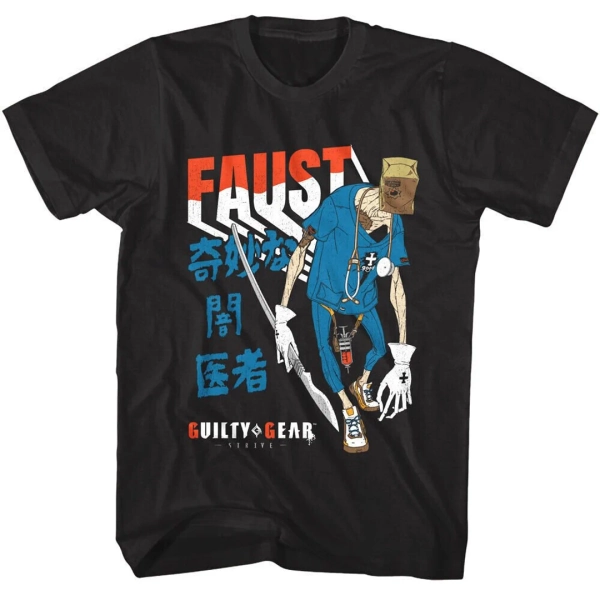 Guilty Gear Strive Faust T-shirt GGST - Etsy