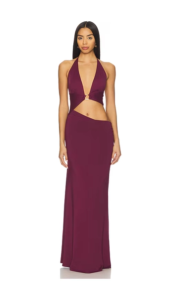 Lumia Halter Maxi Dress
