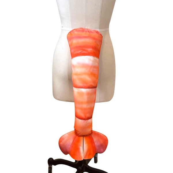 In Stock - Gender Neutral Radioactive Shrimp Tail Costume -- Glow in the Dark