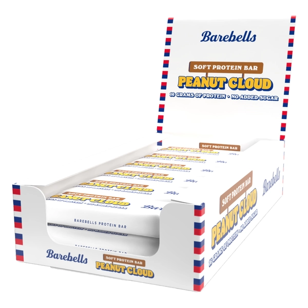 Barebells Soft Bar Peanut Cloud 12x55g - tights.no