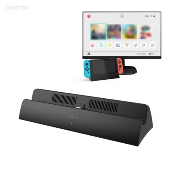 Insten TV Docking Station For Nintendo Switch and OLED Model, Portable Adapter Connect to TV, Supports 4K HDMI Output