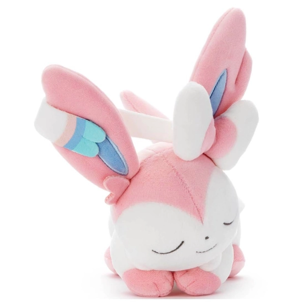 NEW Pokemon Sleeping Friend Plush Toy S Sylveon Plush Toy Width approx 27cm FS