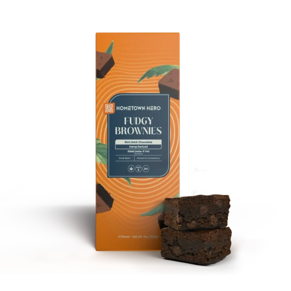 Fudgy Delta 9 Brownies