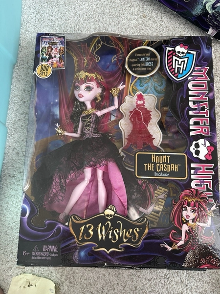 Mattel Monster High 2013 13 Wishes Haunt The Casbah Draculaura Doll