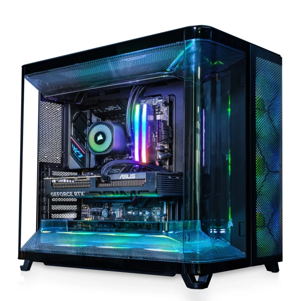 AWD-IT AIR 5400 Ryzen 7 7800X3D RTX 5080 16GB Desktop PC for Gaming