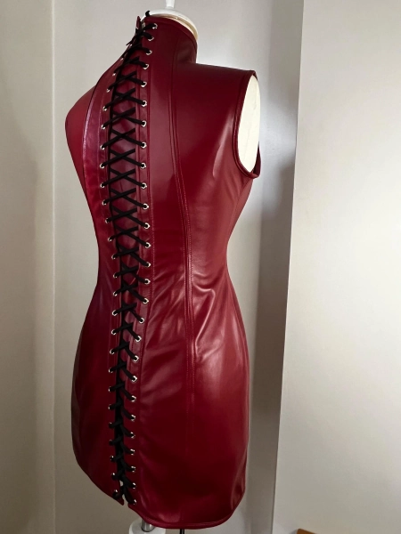 Handmade Leather Dress: Made to Measure
