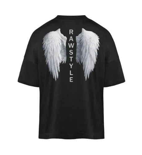 Rawstyle Angel | Oversized Shirt | Schwarz / XL