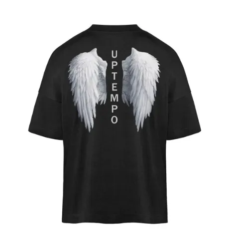 Uptempo Angel | Oversized Shirt | Schwarz / XL