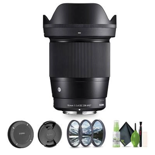 Sigma - 16mm f/1.4 DC DN Contemporary Canon RF Bundle 3