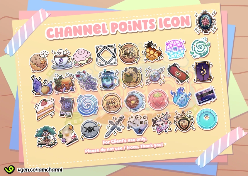 Channel Points Icon by Charmi ✿ (@iamcharmi)