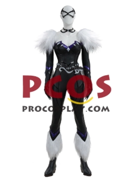 Game Rivals Black Cat Felicia Hardy Cosplay Costume C10027