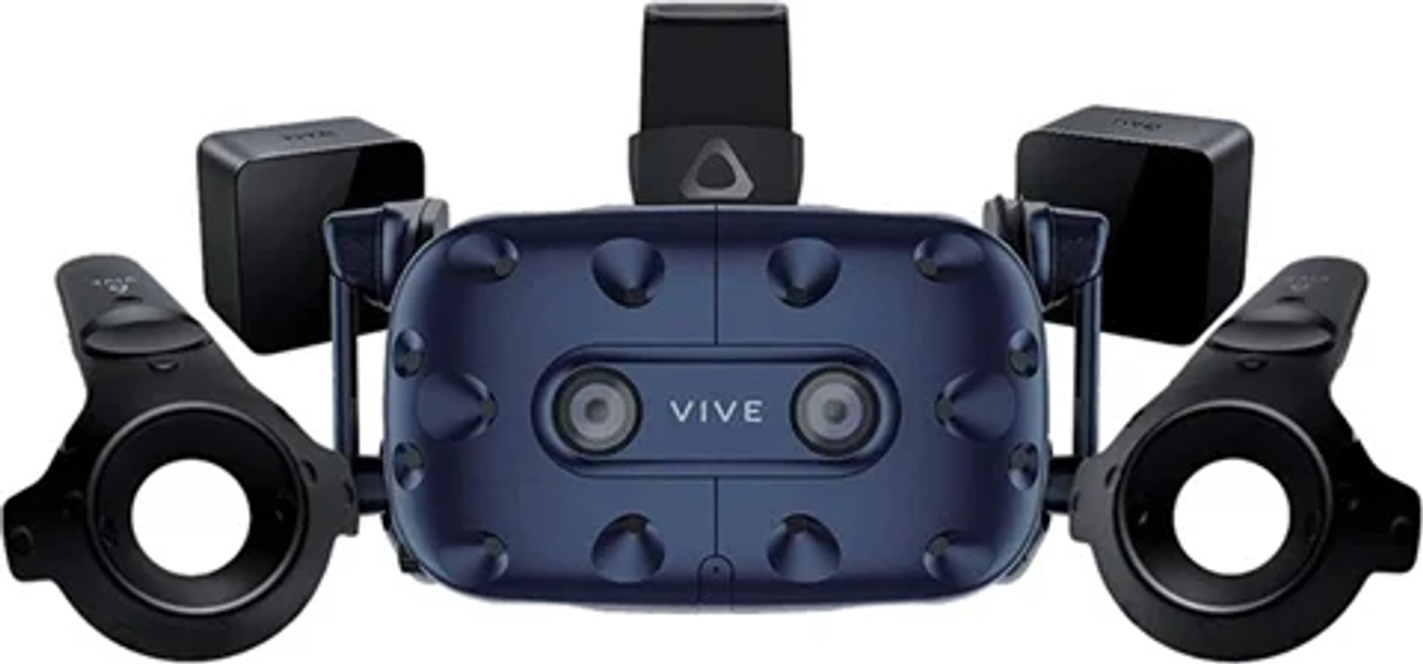 HTC Vive Pro V1 Starter Kit (Headset/LinkBox/2x BaseStation&Controller), B
