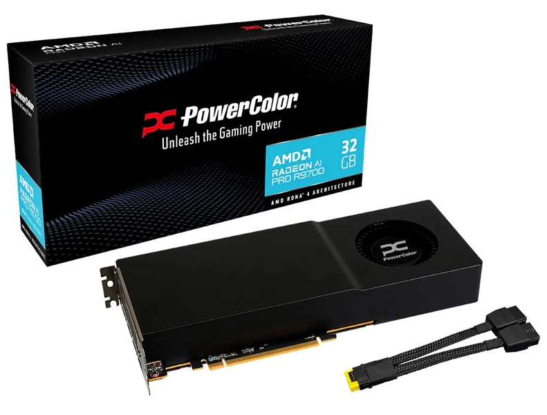 PowerColor Radeon AI PRO R9700, 32GB
