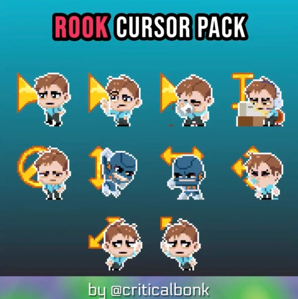 Rook Cursor Pack — Animated Windows Cursors (.ANI)