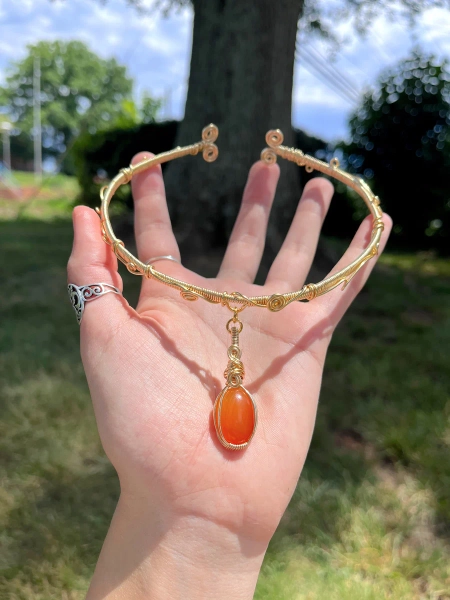 Carnelian Choker