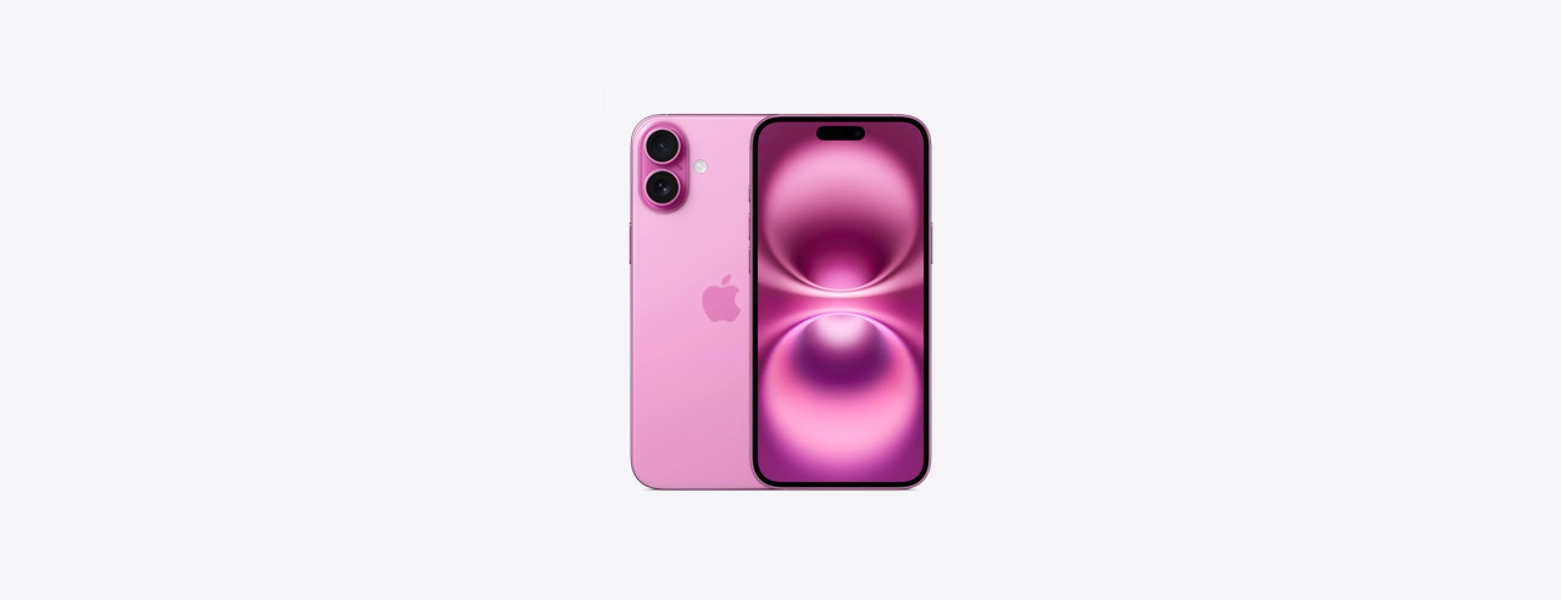 iPhone 16 128 GB roze