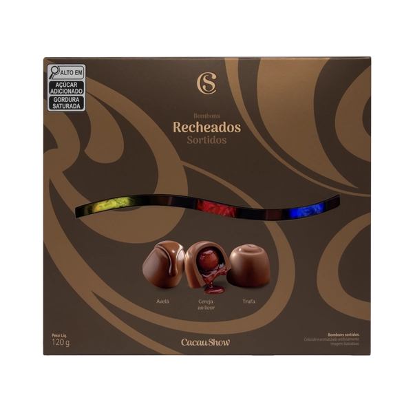 Caixa de Bombons Clássicos Sortidos 120g