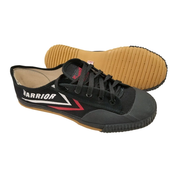 Black Canvas Kung Fu Shoes | Warrior Martial Arts & Parkour Shoes