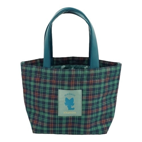 PC298 Pokemon Center Tote bag Check Sprigatito japan