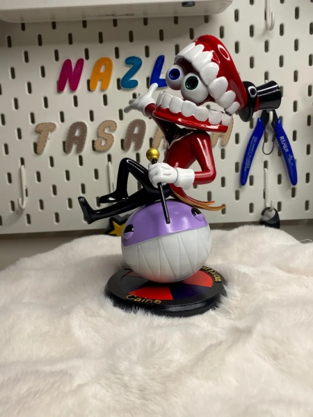 Caine - the Amazing Digital Circus Figure – Hand Painted (16 Cm & 6.3 In) - Etsy