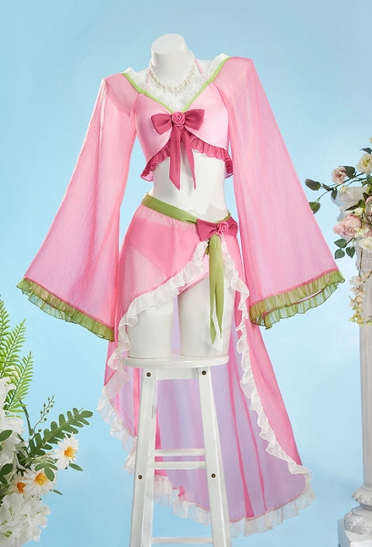  Two-piece Swimsuit Ruffled 