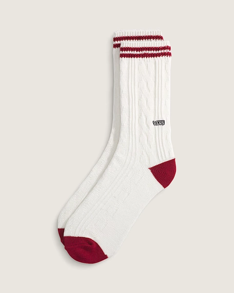 Larrea Crew Socks in Marshmallow White| Vans US