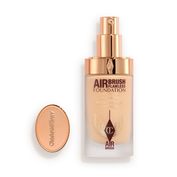 Airbrush Flawless Foundation 4 Warm: Full-coverage Matte Foundation | Charlotte Tilbury
