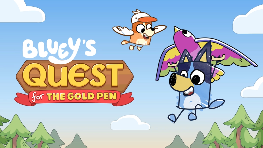 Bluey's Quest For The Gold Pen for Nintendo Switch 2
